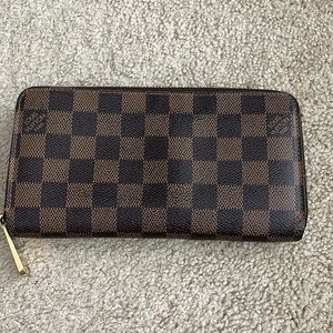 Louis vuitton Zippy wallet damier ebene
